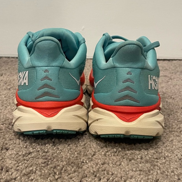 Hoka One One Womens Clifton 8 1119394 AEBL Blue Running Shoes Size 8.5 B - Picture 5 of 9